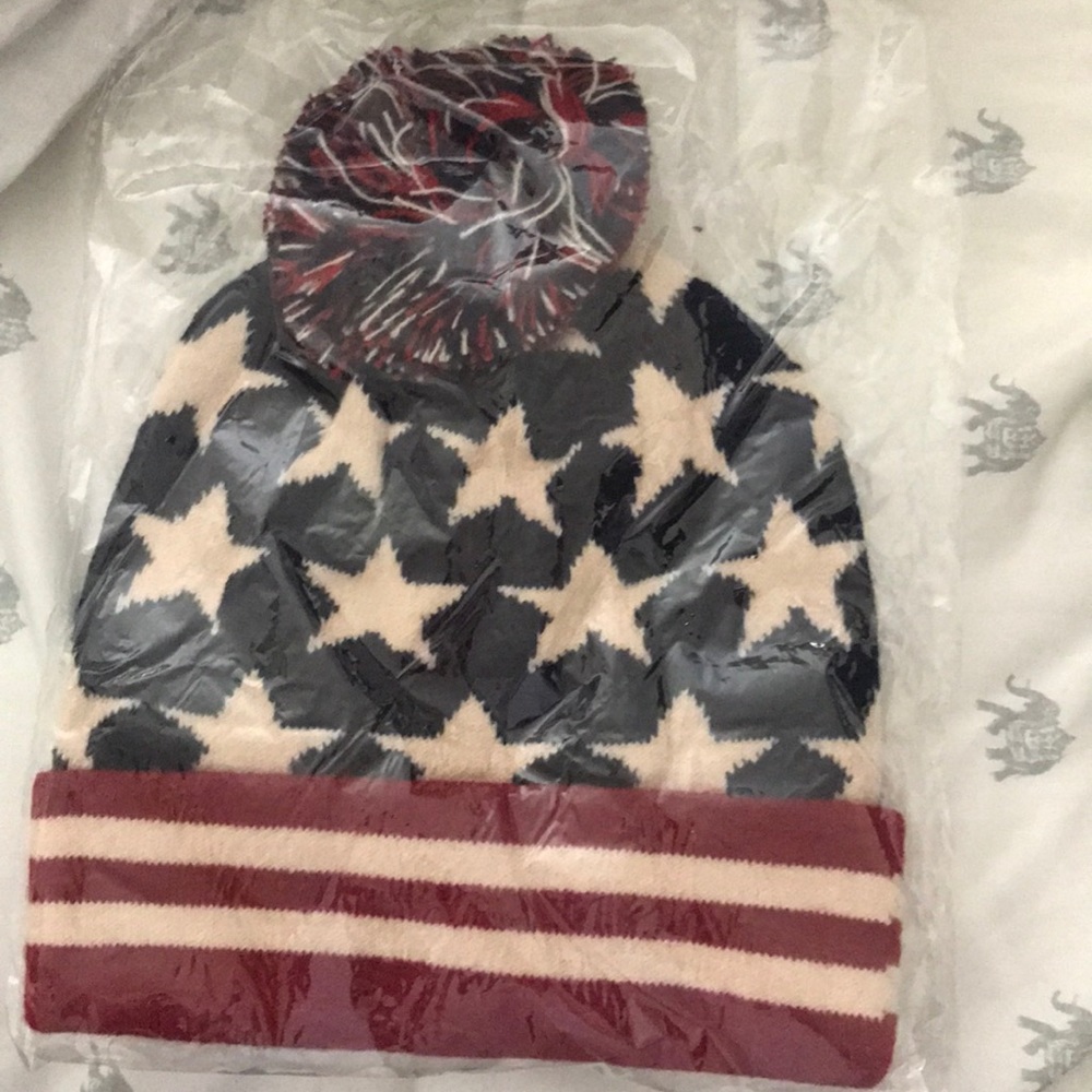 American Flag Beanie